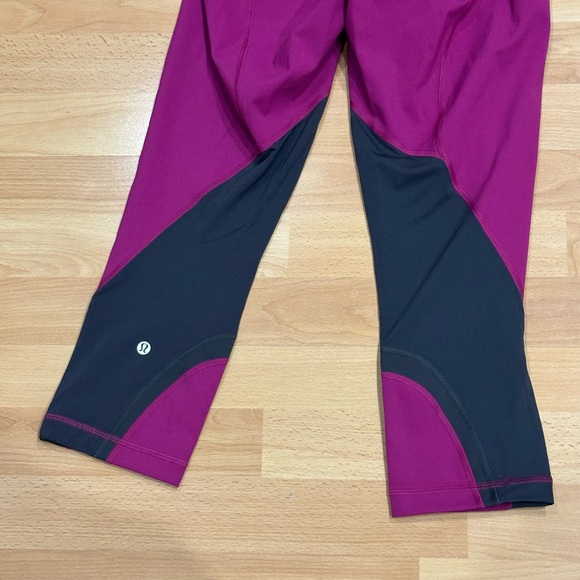 Brand New Lululemon Throwback Inspired HR Crop 21” - Picture 7 of 12